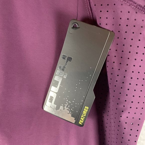 Hind Legging‎ Women's XL Purple Pockets Stretch Mesh Detail Yoga Pull On 7006 - Picture 2 of 11